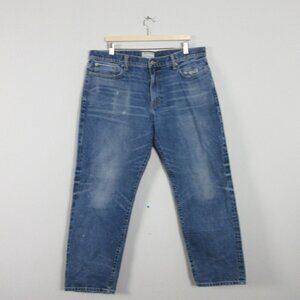 Yellowstone X Lucky Brand 363 Vintage Straight Selvedge Jeans Men's 38 Blue 804